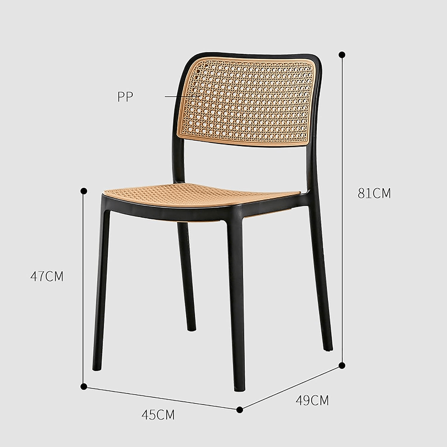 Silla Rattan terraza Rusti - Imagen 2