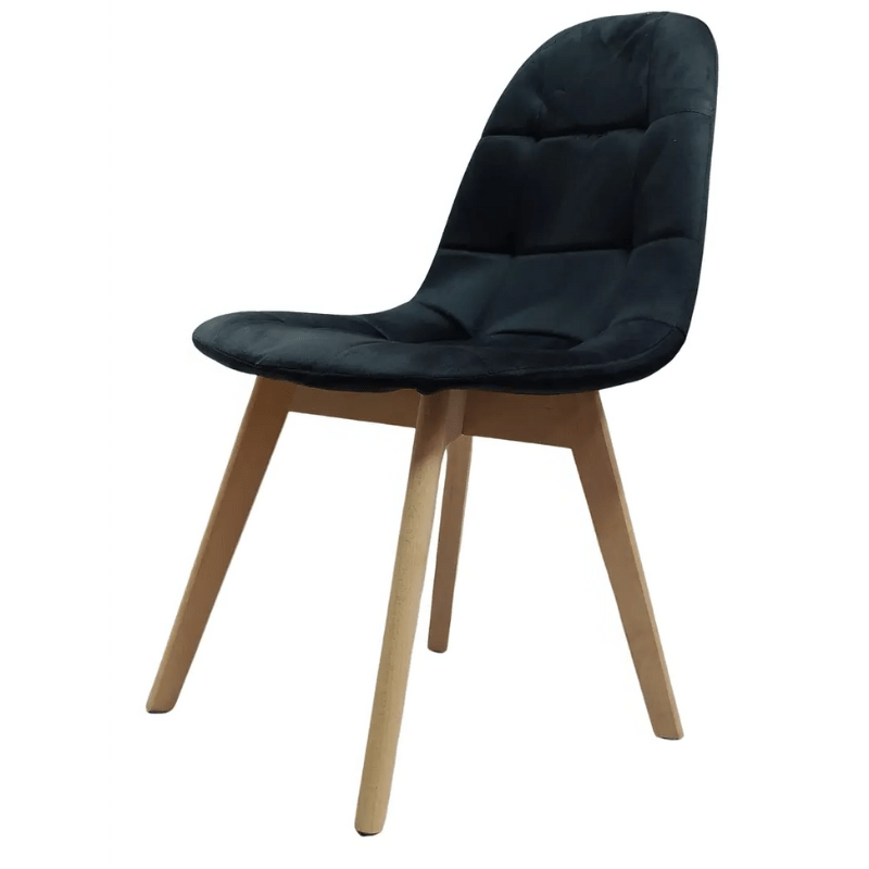 Silla capitoné Buckle velvet - Imagen 3