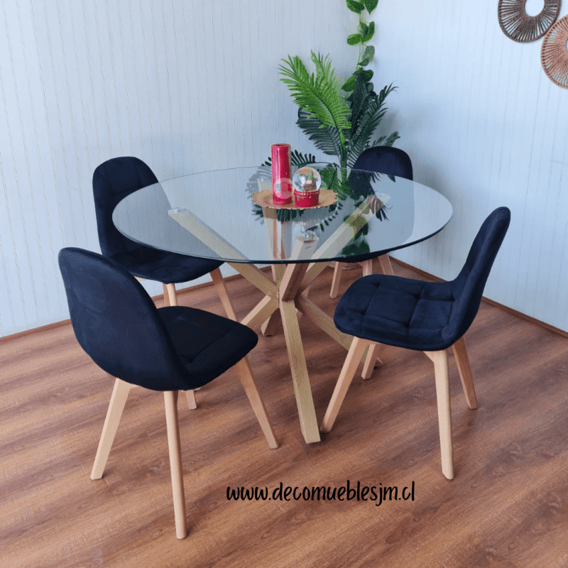 Comedor Elite Velvet Imperio buckle