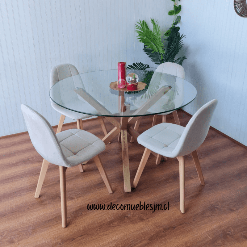 Comedor Elite Velvet Imperio buckle - Imagen 2