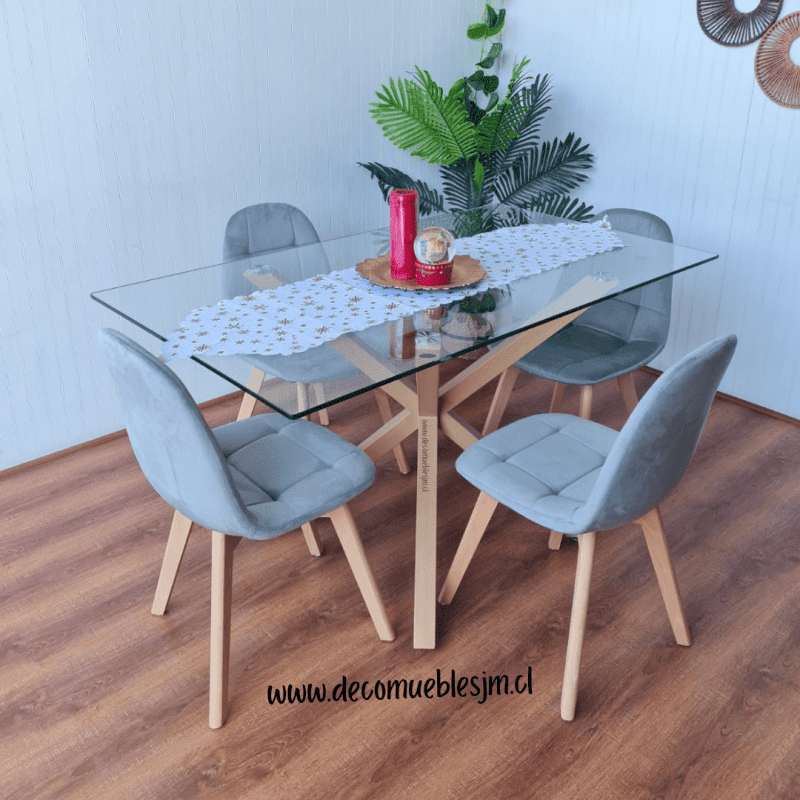 Comedor Venecia Button Velvet - Imagen 3