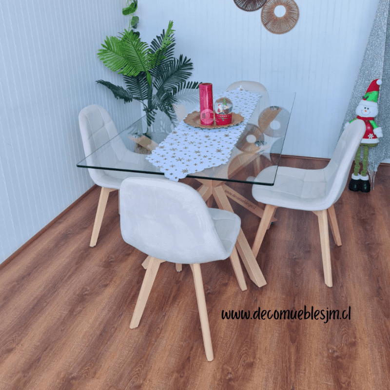 Comedor Venecia Button Velvet