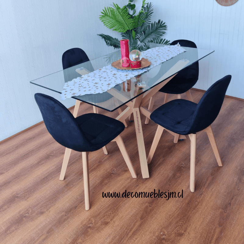 Comedor Venecia Button Velvet - Imagen 2