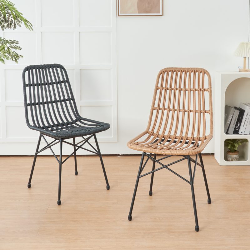 Silla de Comedor Terraza Rattan Grecia - Imagen 3