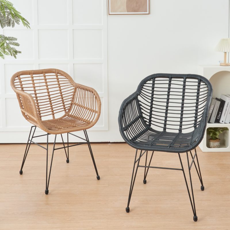Butaca con Apoyabrazos de Terraza Rattan Grecia - Imagen 3