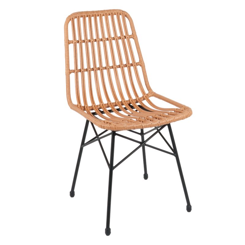 Silla de Comedor Terraza Rattan Grecia