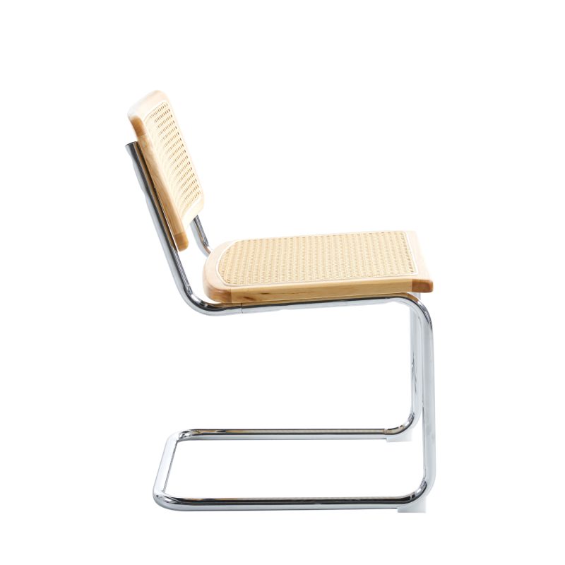 Silla Breuer Madera y Rattan - Imagen 2