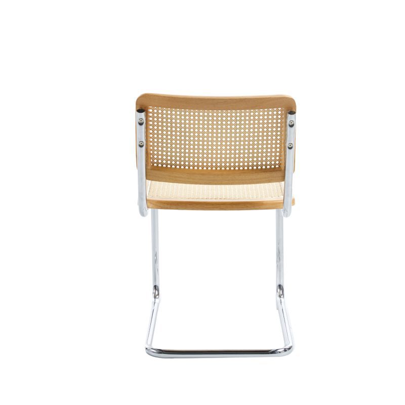 Silla Breuer Madera y Rattan - Imagen 3