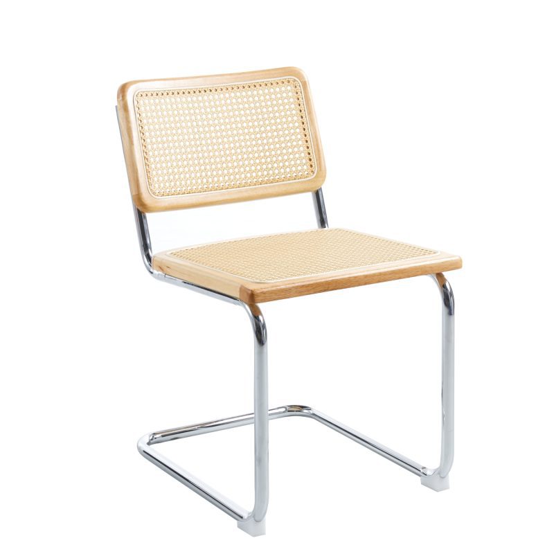Silla Breuer Madera y Rattan