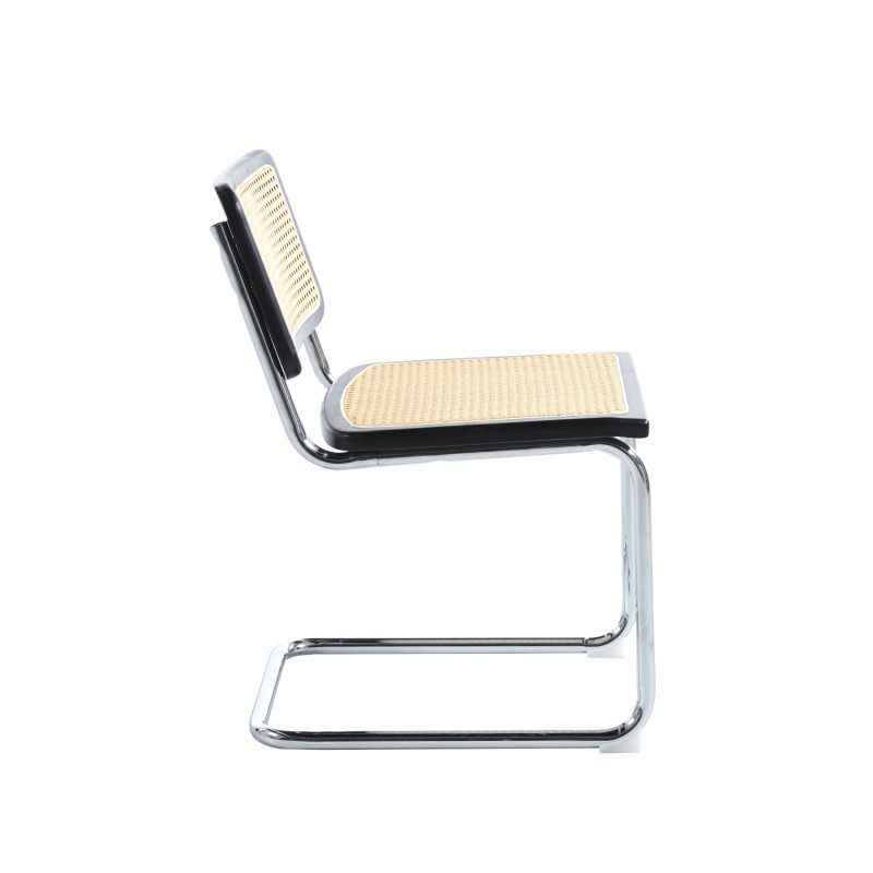 Silla Breuer Madera y Rattan - Imagen 4