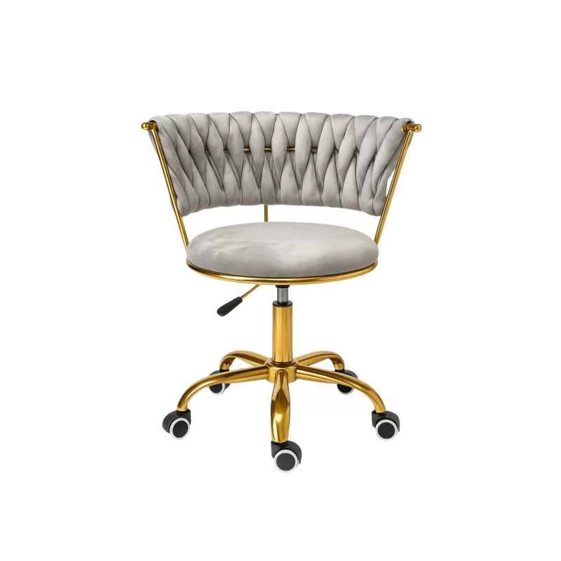Silla Oficina Queen Velvet gold