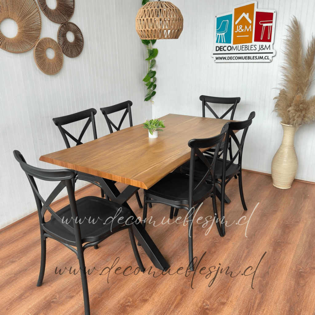 Comedor Rectangular Rustic Comedor Rustic Danubio - DecoMueblesJM SPA